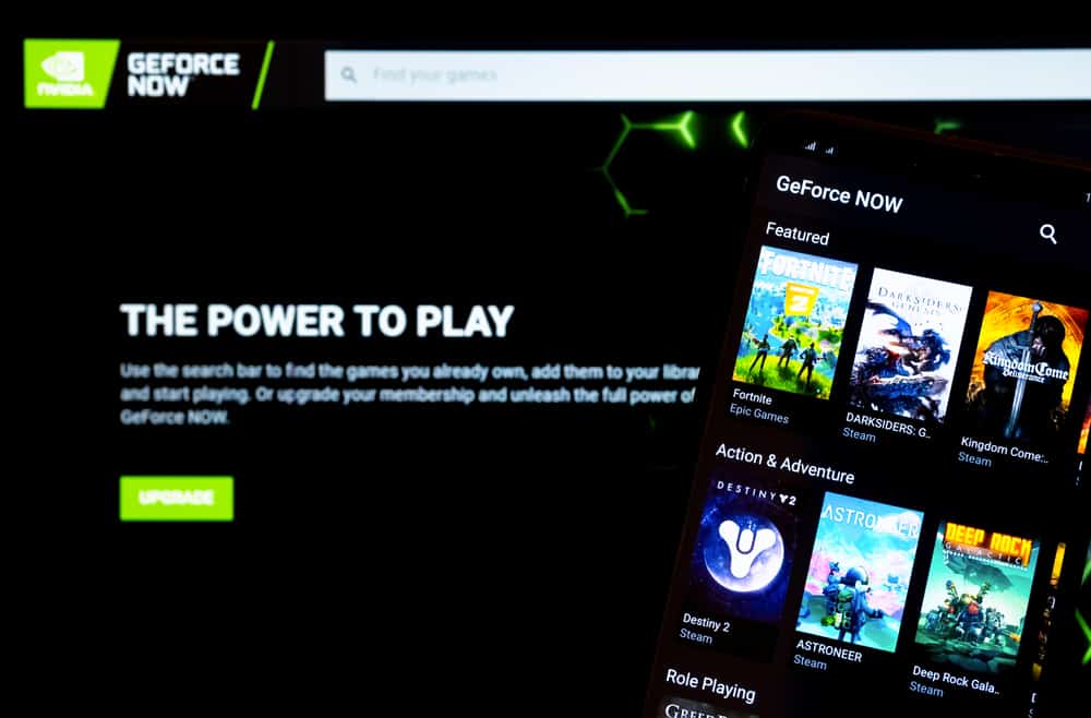 Приложение Geforce Now