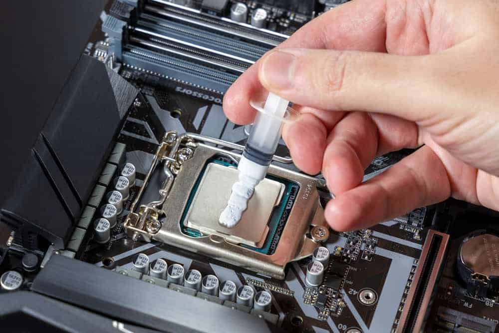 How do I apply thermal paste?