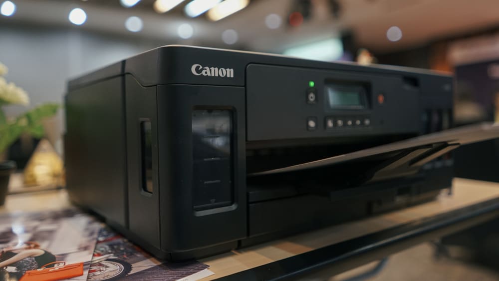 Как включить принтер canon mp220