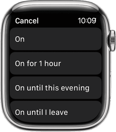 Apple Watch Settings