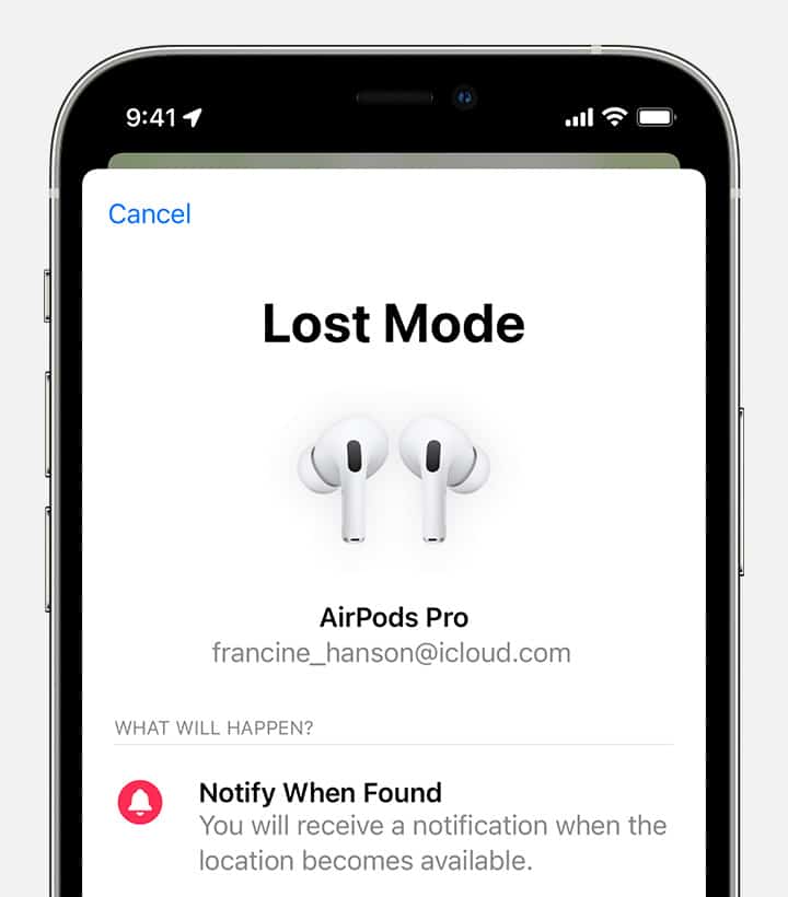 Ios15 Iphone 12 Pro Airpods Pro Lost Mode