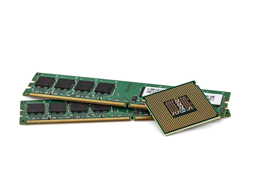 A Ram And Processor Of A Computer