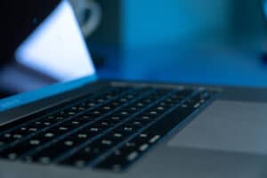 Macbook Keyboard Close-Up