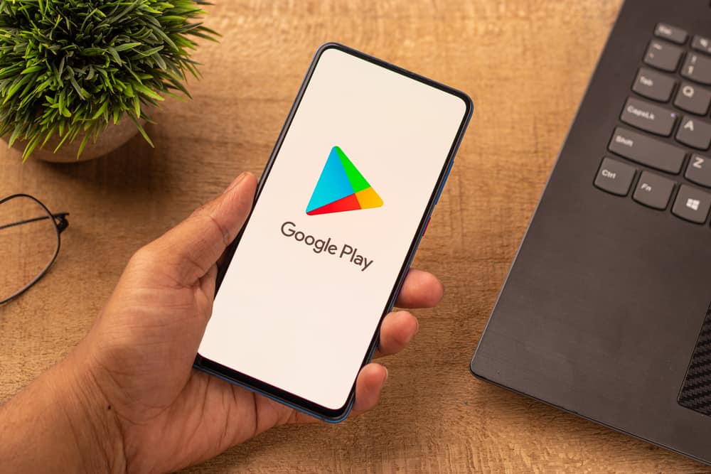 Google Play Store On A Smartphone