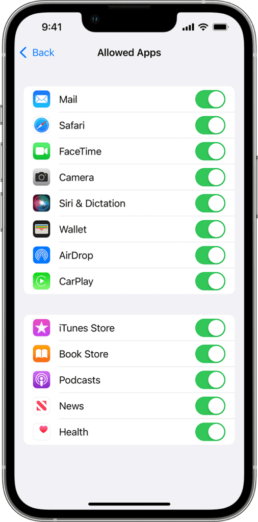 How To Find Restrictions On Iphone 4 Image 397
