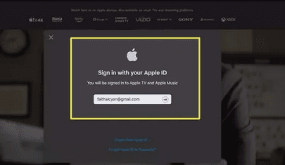 Apple Account Sign-In