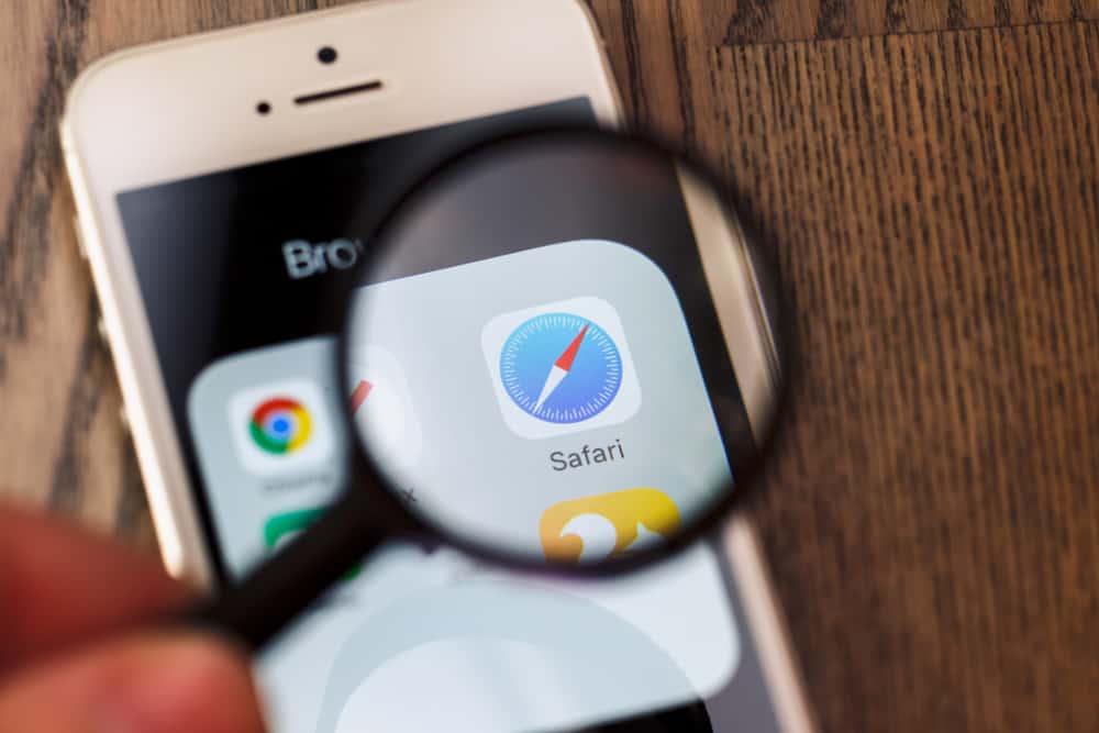 how to zoom out on safari mobile