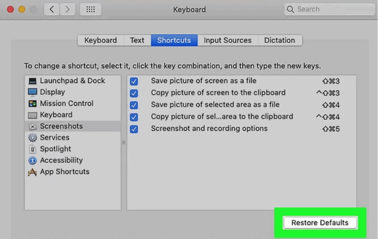 keyboard mac restart