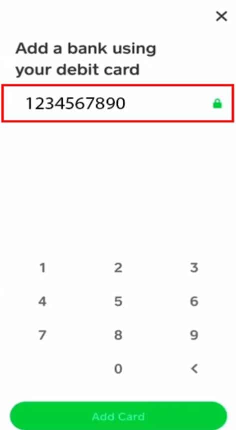 how to add card on cash app