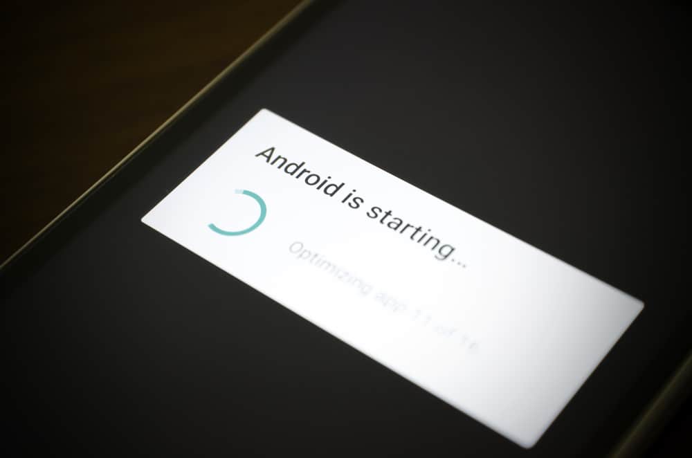 Android Starting Up