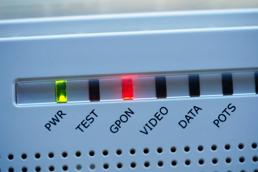 Red Light On Router
