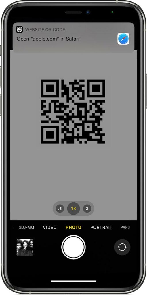 How To Scan A Qr Code Screenshot On Iphone 7 Image 212