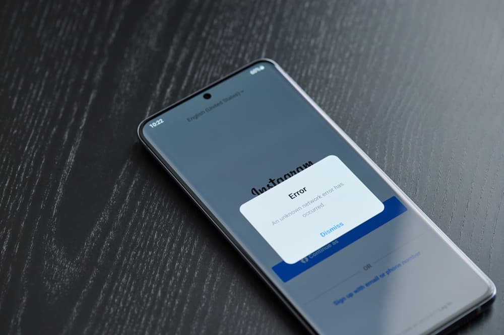 What Does Unknown Network Error Mean On Instagram DeviceTests