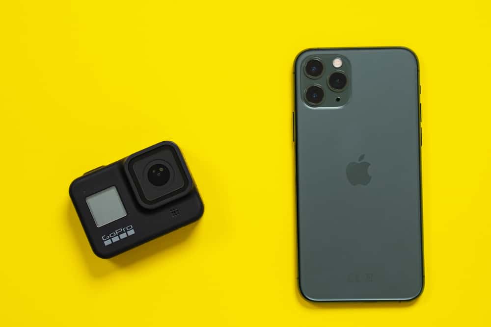 GoPro and iPhone