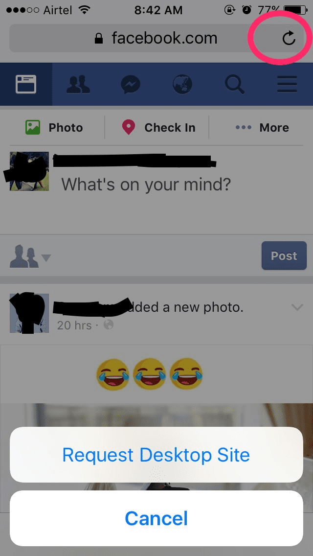 How To Refresh Facebook Feed On Iphone