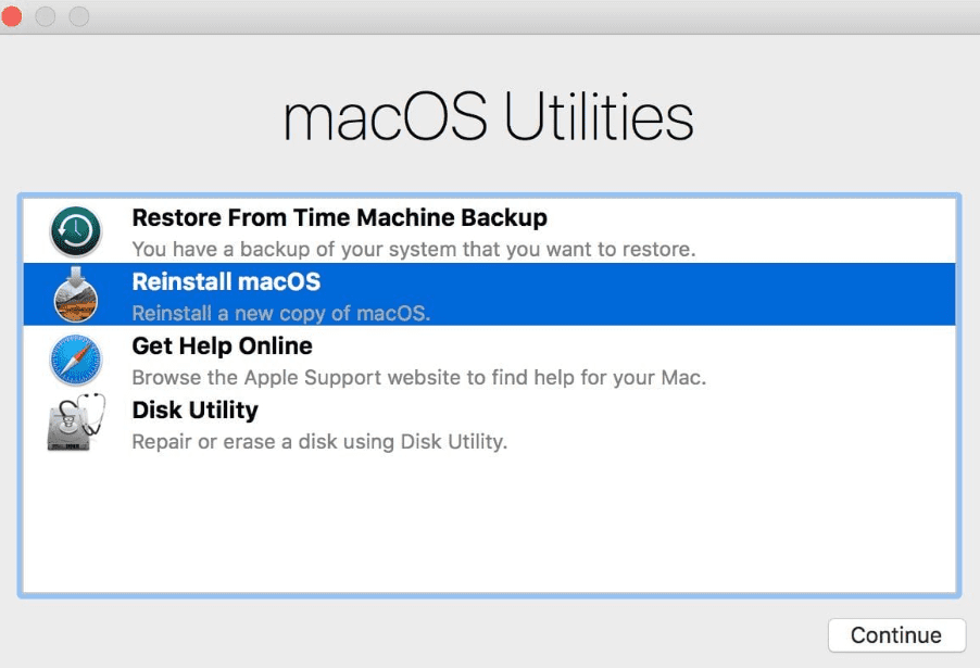 reinstall safari macos